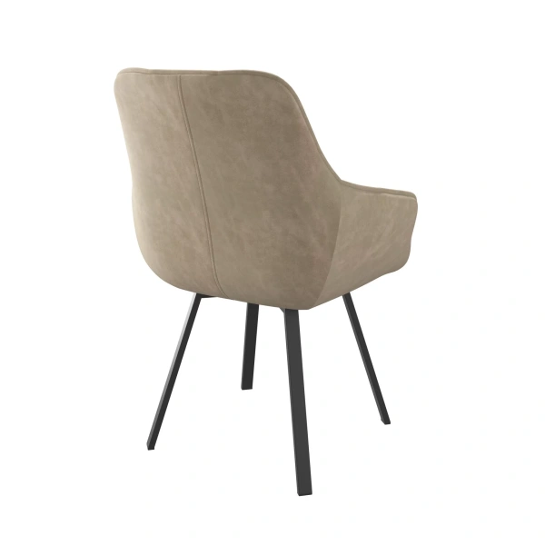 Стул ROMEO LATTE KIPRUS 2 BK